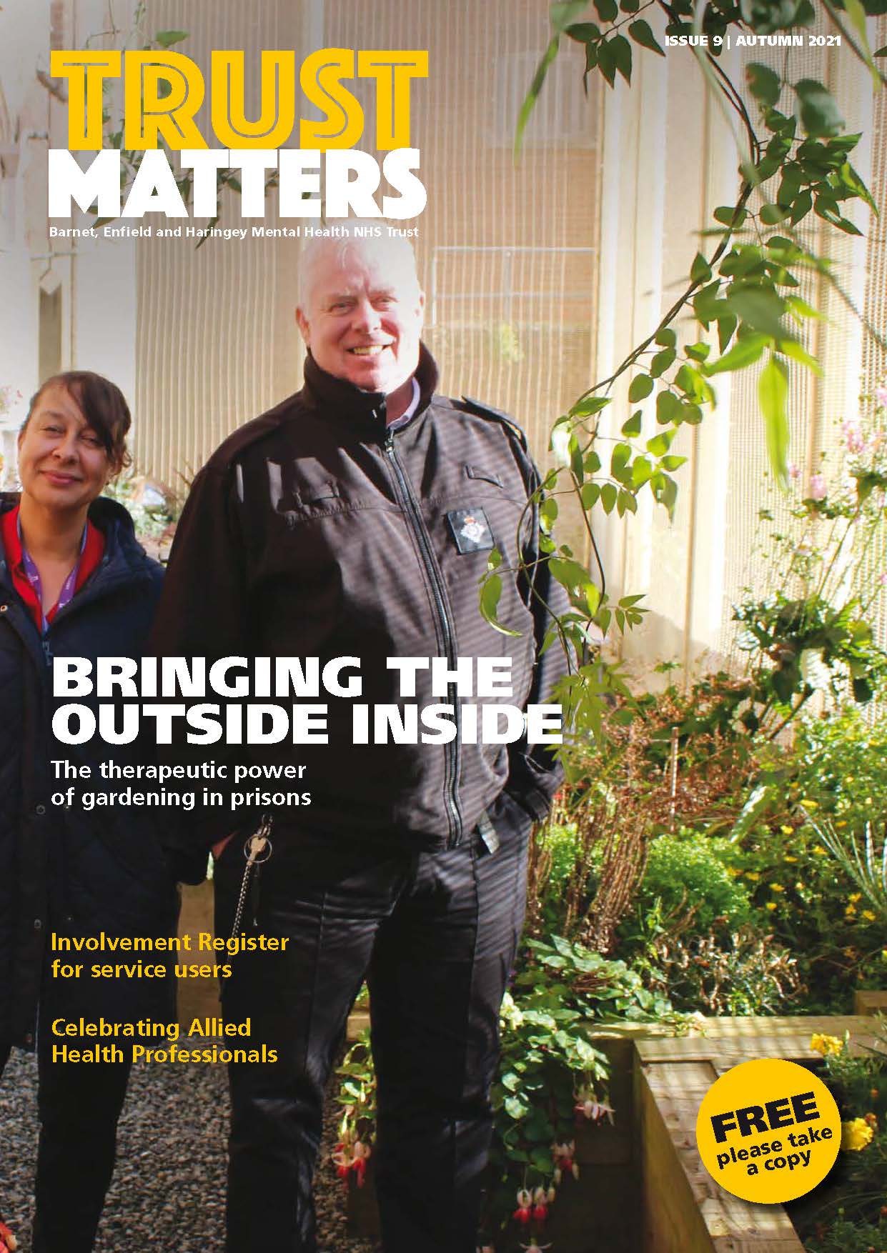 Trust Matters Issue 9 Autumn 2021 cover page